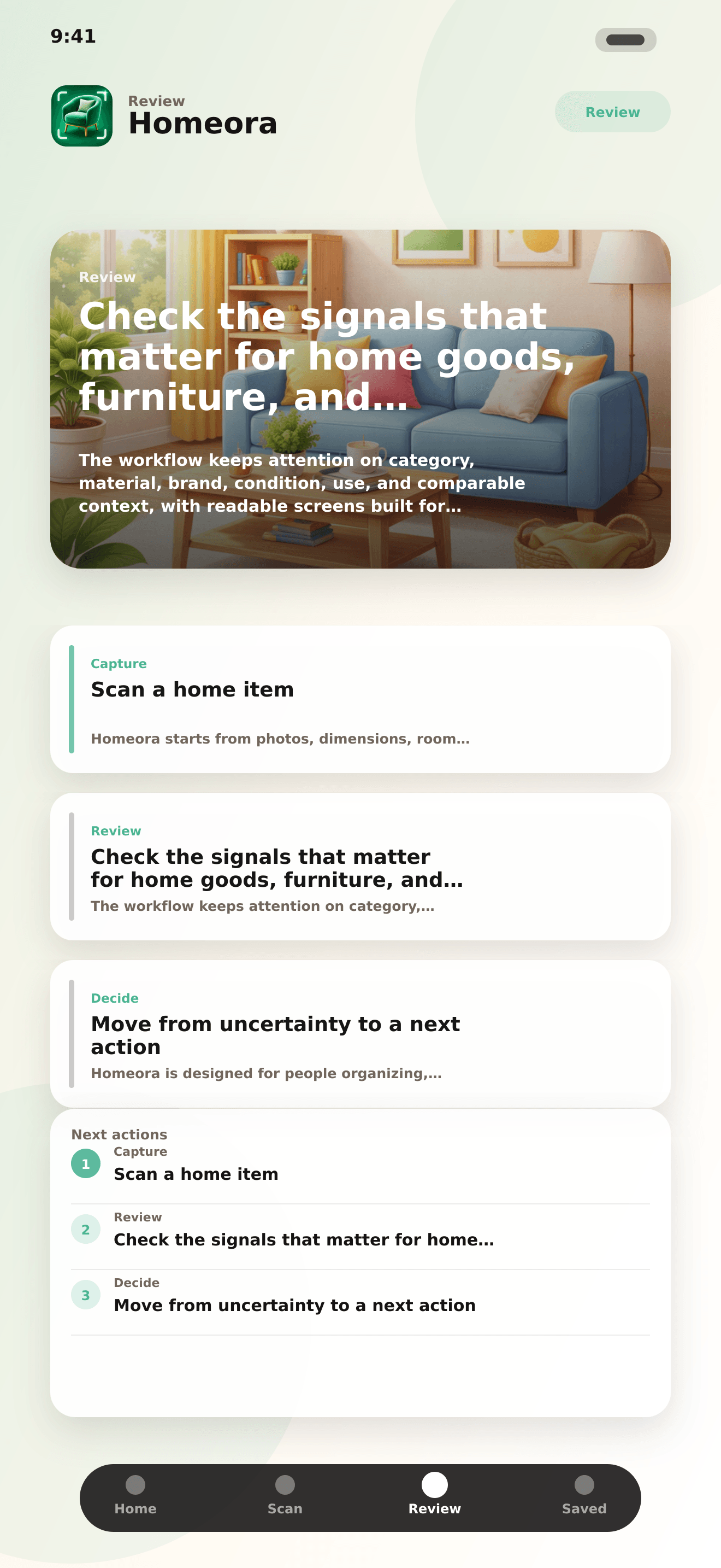 Homeora Screenshot 3